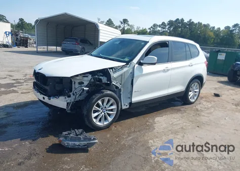 2014 BMW X3 xDrive28I z USA, uszkodzony, nr VIN 5UXWX9C58E0D42399